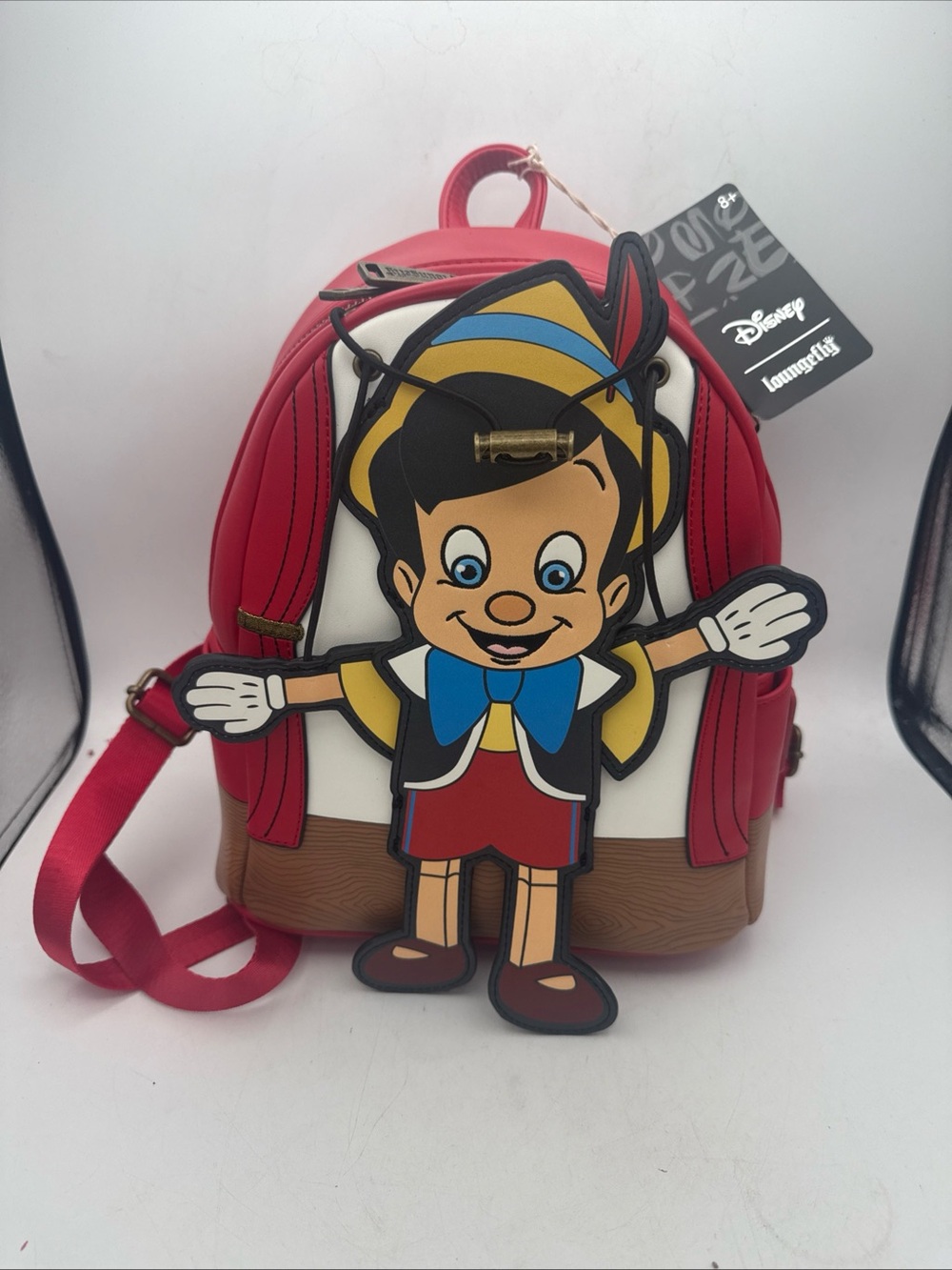 Loungefly Disney Pinocchio Marionette Mini 10.5”Backpack WDBK2238 NWT